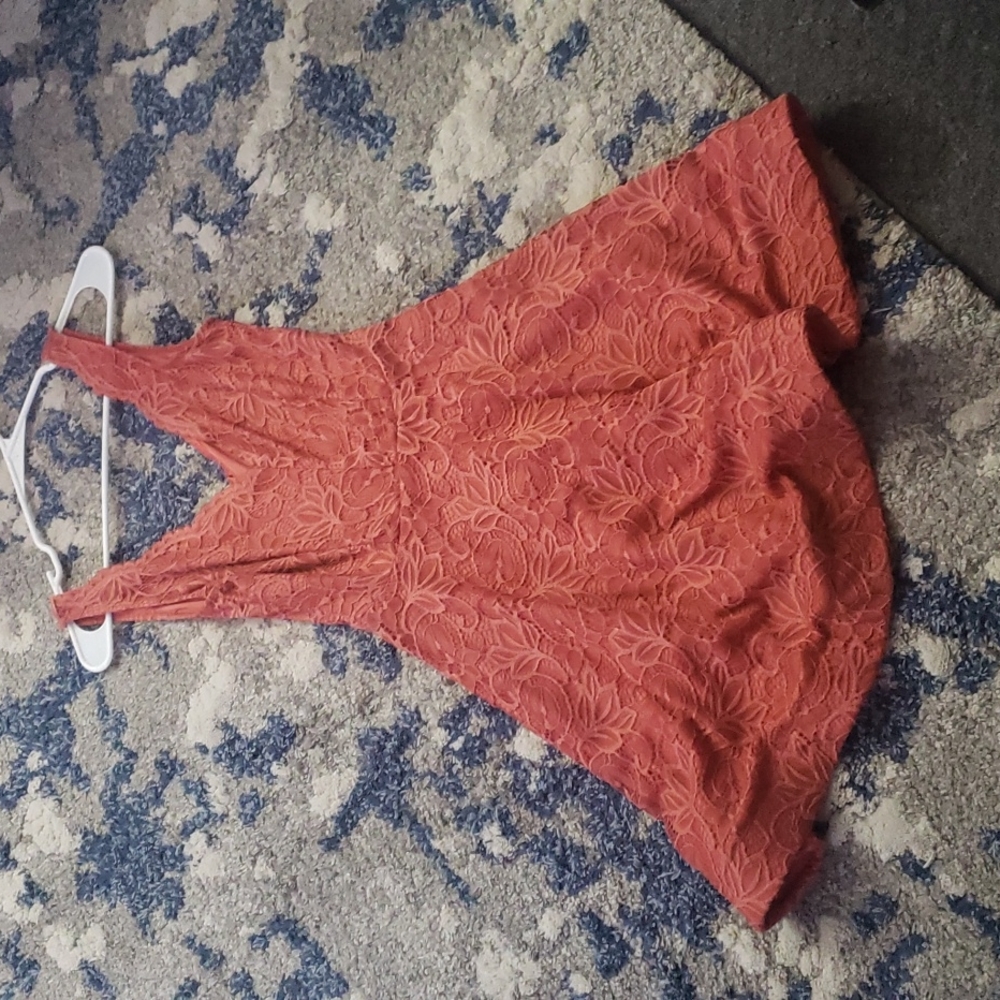 B Darlin Coral Dress